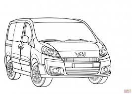 coloriage peugeot partner en ligne dessin gratuit a imprimer voiture de police