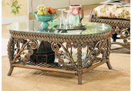 An ottoman is softer to look at than a coffee table and if you bang your leg on it, it's not going to hurt as much right? Round Wicker Ottoman Coffee Table Ideas On Foter