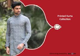 Printed Angrakha Kurta Interactive Size Chart Prints