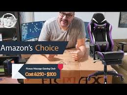 10 best gaming chair with footrest ficmax ergonomic high back gaming chair with footrest. Ficmax Massage Gaming Chair Youtube