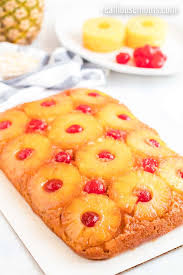 Mix pudding according to directions and add coconut; Pina Colada Pineapple Upside Down Cake Real Housemoms