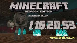 Minecraft pe addons / minecraft pe mods & addons / by belytra published on january 20, 2020. Download Minecraft Pe 1 16 20 53 For Android Minecraft 1 16 20 53