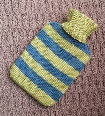 To fit a hot water bottle 35cm x 22cm (43 1/2in x 8 3/4in). Hot Water Bottle Cover Hot Water Bottle Cover Water Bottle Covers Knitting