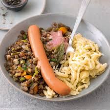 Linsen Und Spatzle Rezept Linsen Mit Spatzle Spatzle Rezept Spatzle