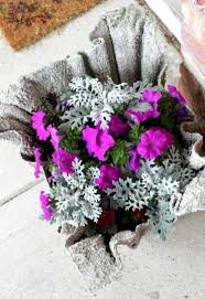 Decoration Jardin Pas Cher Fabriquer Beton Coule Pot Fleurs Original Decoration Jardin Jardinieres En Beton Pots En Beton Diy