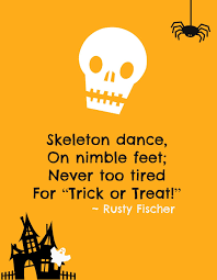 Skeleton Dance A Halloween Poem Halloween Rhymes Happy Halloween Cards Halloween Poems