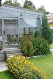 Schiebetur Bei Wintergarten Seitenteil Nach Mass Angefertigt Kaltwintergarten Garten Wintergarten
