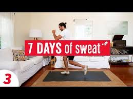 Day 3 7 Days Of Sweat Challenge The Body Coach Tv Youtube Body Coach Challenges Sweat