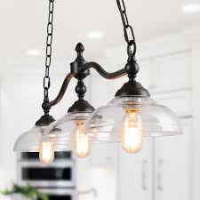 lnc barn 38 in. 3 light black modern