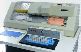 Image result for punch card equipment ibm