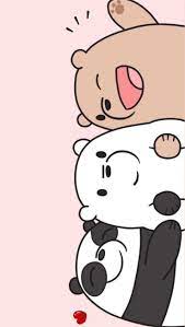 30 among us crewmate coloring page. Kawaii We Bare Bears Wallpapers Wallpaper Cave