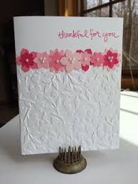 Make this very easy mother's day paper flower craft! Mother S Day Embossed Cards Simple Cards Cards Handmade