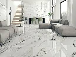 Granite stone tiles and their dashingly dramatic and bold nature can work as a perfect foundation in a contemporary living room. White Marble Floor Tiles For Living Room Floor Inspiration