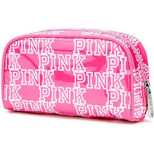 Victoria S Secret Pink Small Makeup Bag Pink Makeup Bag Small Makeup Bag Cute Makeup Bags