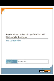 We did not find results for: Discussion Paper Permanent Disability Evaluation Schedule Review Worksafebc
