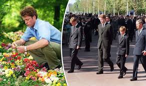 It's a scene that's impossible to forget: Earl Spencer Lied To Over William And Harry Walking Behind Diana S Coffin Royal News Express Co Uk