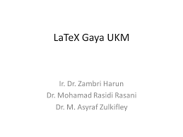 This workshop is jointly organised by the ukm graduate centre and the centre for reserch and instrumentation management as follows Ir Dr Zambri Harun Dr Mohamad Rasidi Rasani Dr M Asyraf Zulkifley Ppt Video Online Download