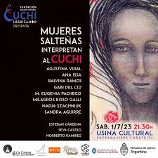 Mujeres salteñas interpretan al Cuchi