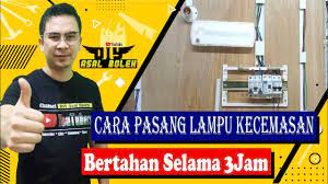 Yang lampu kuning adalah lampu sein dan yang biru adalah lampu senja/kota tambahan. Cara Memasang Lampu Kecemasan Emergency Light Youtube