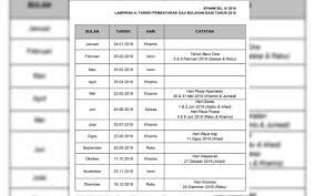 Maybe you would like to learn more about one of these? Jadual Pembayaran Gaji Kakitangan Awam Tahun 2019