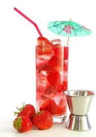 Recette Du Punch Aux Fraises Sans Alcool Recipe Alcohol Free Cocktails Fruit Cocktails Cocktails