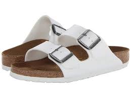 Birkenstock Arizona White Leather Narrow Birkenstock Arizona Sandals White Birko Flortm Clean White Leather Shoes White Leather Shoes Birkenstock