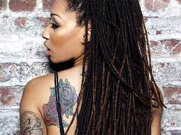 Pin On Women With Dreadlocks
