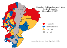 Ecuador Ecuador Map Malaria