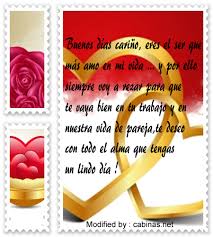 Estoy tan contenta sabiendo que en el despertar eres solo mío… nunca olvides que estaré a tu disposición para lo que necesites. Bonitos Mensajes De Buenos Dias A Mi Novio Con Imagenes Frases Bonitas De Buenos Dias Con Amor