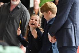 laugh with brother George ...