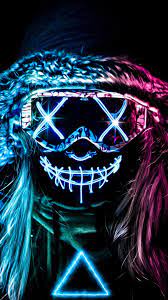 Find the best cool wallpapers for girls on getwallpapers. Neon Girl Purge Wallpapers Wallpaper Cave