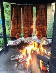 Original Finnisches Flammlachs Brett 2er Set Amazon De Garten Flammlachs Fisch Rauchern Lachs