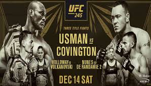 Event time announcer shows time for ufc 257 in locations all over the world. Ufc 245 Usman Vs Covington Preview Fight Card India Time And Where To Watch Mykhel