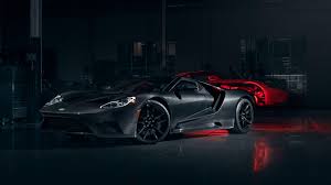 Ford Gt Wallpaper 4k Liquid Carbon Carbon Fiber 2020 Dark Black Dark 2828