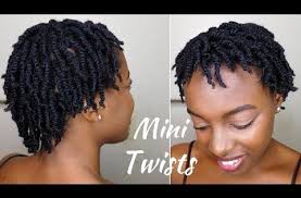 How To SUPER Juicy Mini Twists On Short 4C Natural Hair