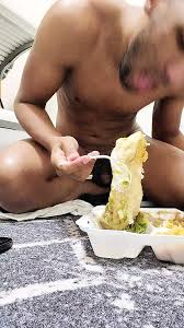 Miguel Brown Eating Naked BBC Sex Black Cock Tall Abs Dick Long: Gay Porn