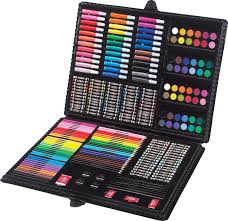 Cra Z Art 250 Piece Deluxe Art Set Only 14 Reg 20 Z Arts Drawing Stencils Art For Kids