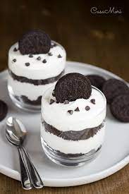 Check spelling or type a new query. Parfait Di Oreo Con Crema Di Yogurt E Panna Montata