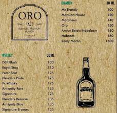 Menu Of Barcode Barcode Menu Koramangala South Bengaluru Eazydiner