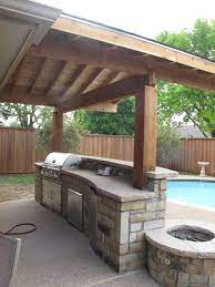 Most Of The Outdoor Kitchen Ideas Advised For You Vary From Simple Contemporary Contempor Outdoor Kitchen Design Outdoor Kitchen Plans Backyard Patio Designs