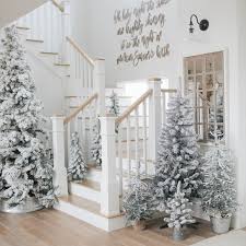 Discover 37 easy and/or diy christmas decorations, including wreaths, advent calendars cropped hand of woman decorating and hanging baubles on christmas treed3sign. 20 Best Flocked Christmas Trees By Size Width Lighting And Price