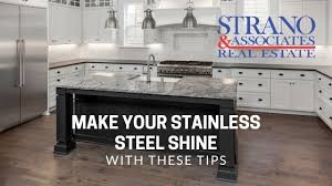stainless steel shine with these tips