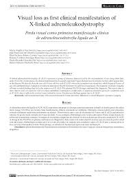 A valsa da noite the waltz of the night, suite sentimental (sentimental suite): Pdf Visual Loss As First Clinical Manifestation Of X Linked Adrenoleukodystrophy