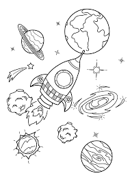 Printable galaxy space coloring pages. Galaxy Coloring Pages Best Coloring Pages For Kids