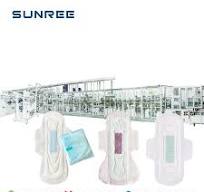 Full Servo Automatic Feminine Women Ladies Sanitary Napkin Pads Making  Machine Production Line