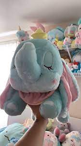 Pastel Dumbo Plushie Brand New Smoke Pet Free House Disney Stuffed Animals Disney Toys Disney Plush