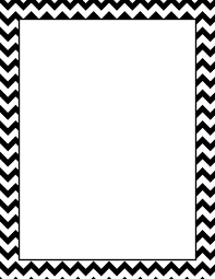 Chevron Border Clip Art Page Border And Vector Graphics Clip Art Borders Chevron Borders Borders For Paper