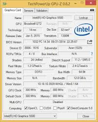 If you are thinking of upgrading this graphics card then we would currently. Intel Hd 5500 Review Integrated Graphics Of 5th Gen Core U Series Cpus Laptop Graphics