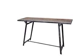 Avyan Aari Furniture Foldable Console Table Premium Metal Base And Wooden Top Console Table For Home Office Wooden Console Table Wooden Console Furniture