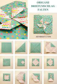 Step 7) fold both sides in along the dotted lines and squash fold the paper underneath. Envelope Fold In 20 Seconds 3 Creative Diy Instructions New Decoration Ideas Origami Cards Origami Envelope Origami Envelope Tutorial